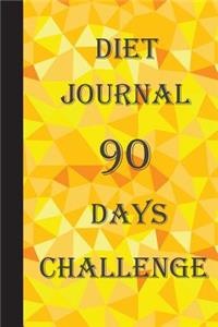 Diet Journal 90 Days Challenge