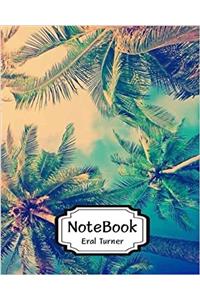 Notebook Coconut Tree