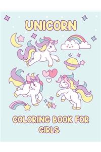 Unicorn Coloring Book For Girls