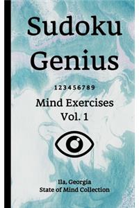 Sudoku Genius Mind Exercises Volume 1