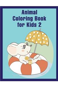 Animal Coloring Book For Kids 2