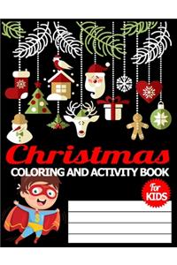 Christmas Coloring and Activity Book for Kids