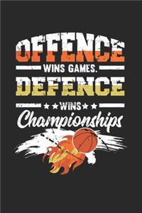 Offence Wins Games. Defence Wins Championships