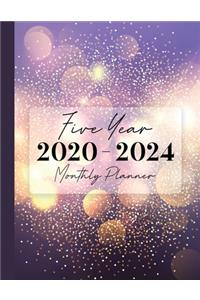 2020-2024 Five Year Monthly Planner