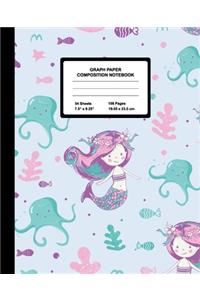 Graph Paper Composition Notebook