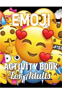 Emoji Activity Book For Adults
