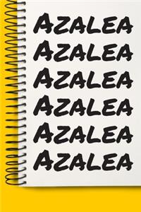 Name Azalea A beautiful personalized