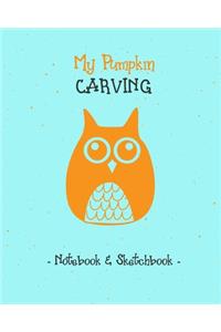 My Pumpkin Carving Notebook & Sketchbook