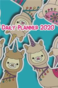 Daily Planner 2020 For llama Lover