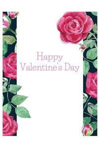 Happy Valentine's Day Notebook Journal Unique Present