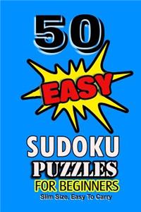 50 Easy Sudoku Puzzles