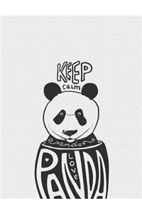 Keep calm panda