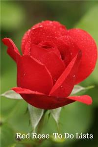 Red rose To Do Lists