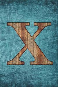 Monogrammed Notebook - X