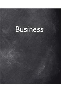 School Composition Book Business Chalkboard Style 200 Pages
