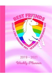 2019 - 2021 Weekly Planner