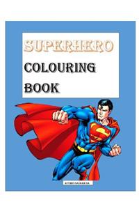 Superhero Colouring Book