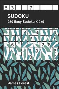 250 Easy Sudoku X 9x9
