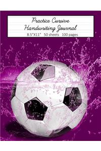 Practice Cursive Handwriting Journal