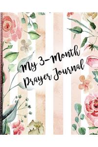 My 3-Month Prayer Journal