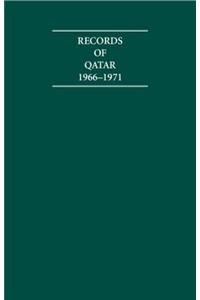 Records of Qatar 1966-1971 4 Volume Hardback Set