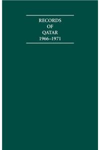 Records of Qatar 1966-1971 4 Volume Hardback Set