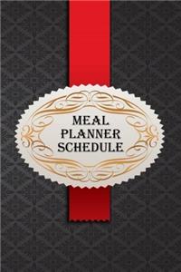Meal Planner Schedule