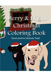 Merry and Bright Christmas Coloring Book