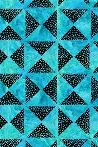 Journal Notebook Triangles With Dots Pattern 1