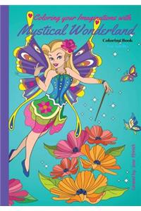 Coloring your Imaginations with Mystical Wonderland Coloring Book