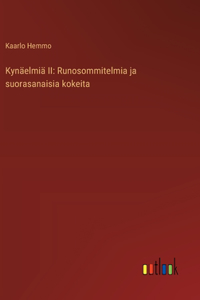Kynäelmiä II