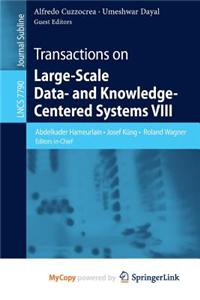 Transactions on Large-Scale Data- And Knowledge-Centered Systems VIII