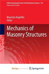 Mechanics of Masonry Structures