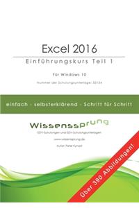Excel 2016 - Einführungskurs Teil 1