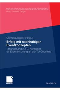 Erfolg mit nachhaltigen Eventkonzepten