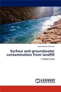 Surface and groundwater contamination from landfill