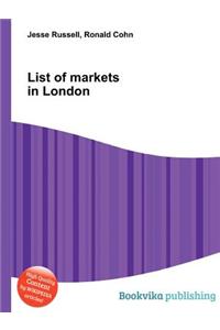 List of Markets in London