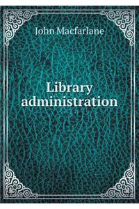 Library administration