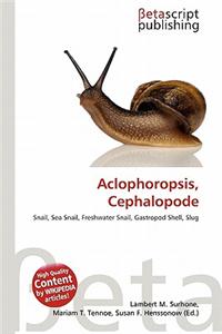 Aclophoropsis, Cephalopode