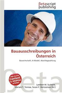Bauausschreibungen in Sterreich