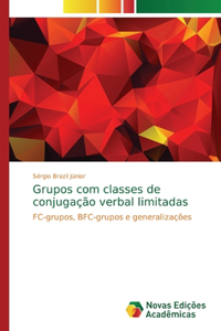 Grupos com classes de conjugação verbal limitadas