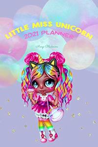 Little Miss Unicorn 2021 Planner