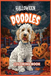 Halloween Doodles Coloring Book