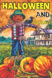 Halloween And Autumn Coloring Book