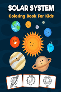 Solar System Coloring Book For Kids