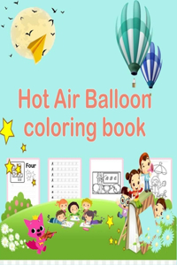 Hot Air Balloon coloring book