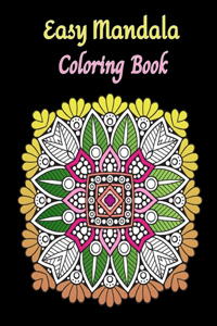 Easy Mandala Coloring Book