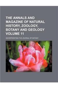 The Annals and Magazine of Natural History, Zoology, Botany and Geology; Incorporating the Journal of Botany Volume 11