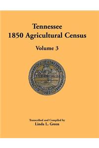 Tennessee 1850 Agricultural Census