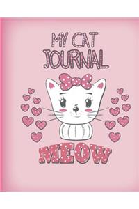 My Cat Journal Meow
